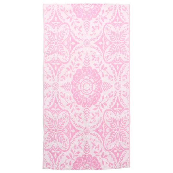 vidaXL Χαλί εξωτερικού χώρου ARAKIL ροζ 120x180 cm PP