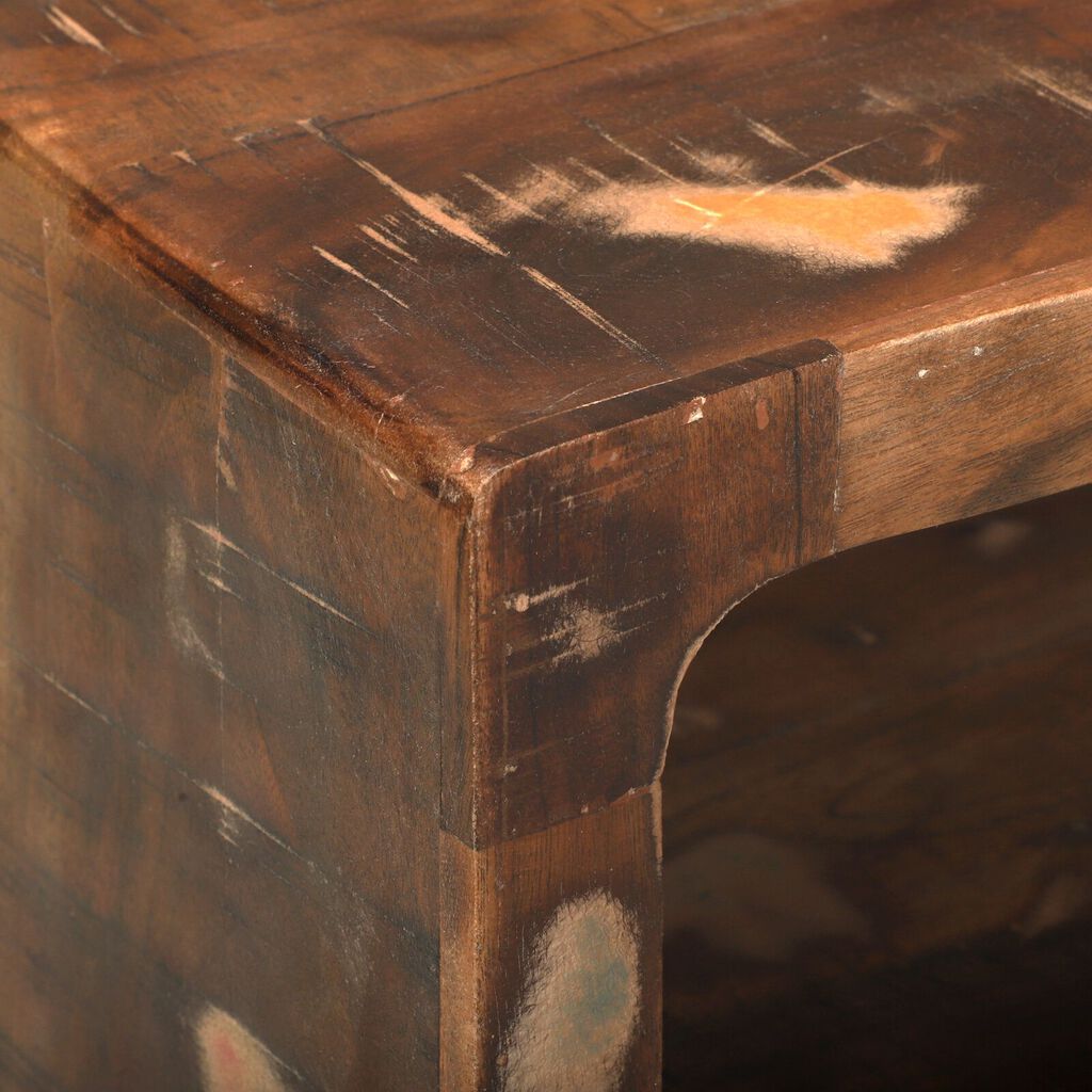 vidaXL TV Cabinet Πολύχρωμο 60x30x25 εκ. Μασίφ ξύλο ανακυκλωμένο