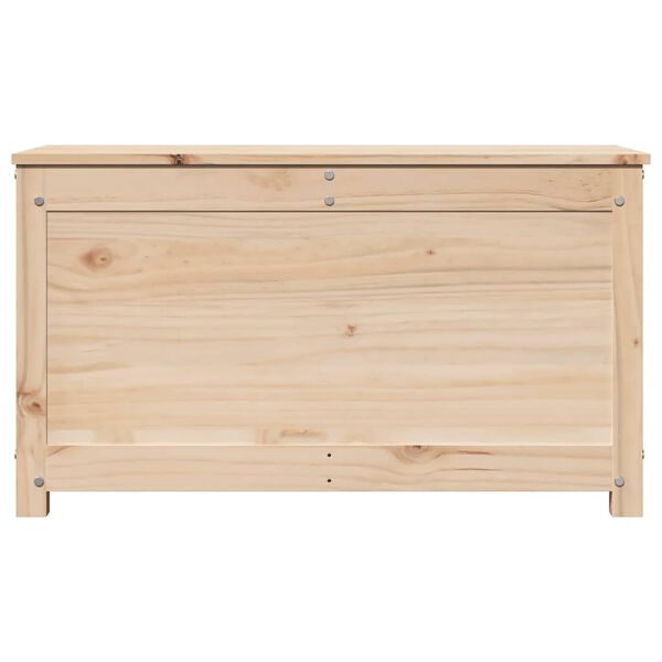 vidaXL Κουτί Αποθήκευσης 80 x 40 x 45,5 εκ από Μασίφ Ξύλο Πεύκου