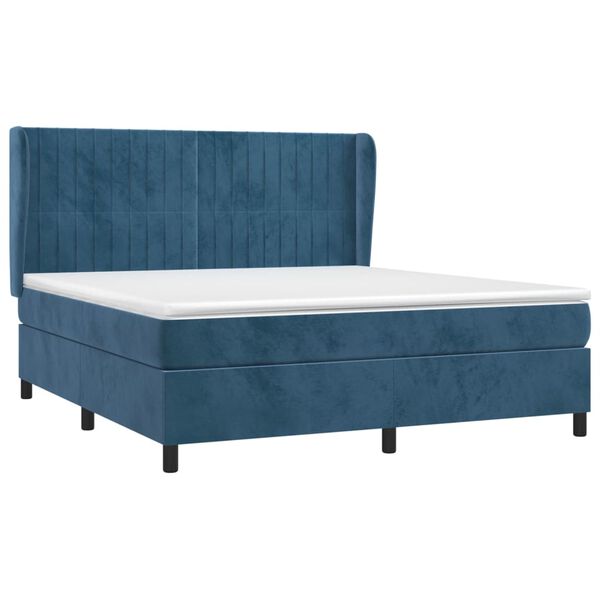 vidaXL &Kappa;&rho;&epsilon;&beta;ά&tau;&iota; Boxspring &mu;&epsilon; &Sigma;&tau;&rho;ώ&mu;&alpha; &Sigma;&kappa;&omicron;ύ&rho;&omicron; &Mu;&pi;&lambda;&epsilon; 180x200 &epsilon;&kappa;. &Beta;&epsilon;&lambda;&omicron;ύ&delta;&iota;&nu;&omicron;
