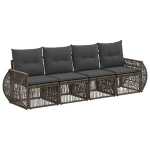 vidaXL &Sigma;&epsilon;&tau; &Kappa;&alpha;&nu;&alpha;&pi;έ &Kappa;ή&pi;&omicron;&upsilon; 4 pcs &Gamma;&kappa;&rho;&iota; &kappa;&alpha;&iota; &Sigma;&kappa;&omicron;ύ&rho;&omicron; &Gamma;&kappa;&rho;&iota; &sigma;&upsilon;&nu;&theta;&epsilon;&tau;&iota;&kappa;ό &rho;&alpha;&tau;ά&nu;