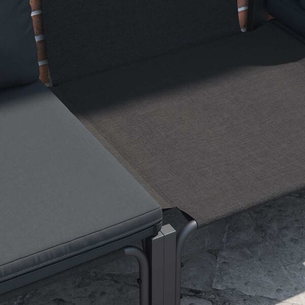 vidaXL &Sigma;&epsilon;&tau; &Kappa;&alpha;&nu;&alpha;&pi;έ &Kappa;ή&pi;&omicron;&upsilon; &Alpha;&nu;&theta;&rho;&alpha;&kappa;ί &Alpha;&tau;&sigma;ά&lambda;&iota;