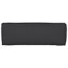 vidaXL Σετ Μαξιλαριών Πάγου 2 pcs Μαύρο 120 x 40 x 8 εκ Ύφασμα Oxford