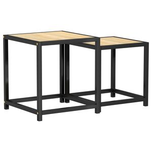vidaXL &Tau;&rho;&alpha;&pi;&epsilon;&zeta;ά&kappa;&iota;&alpha; 2 &tau;&epsilon;&mu;. Sonoma &Delta;&rho;&upsilon;&sigmaf; &alpha;&pi;ό MDF