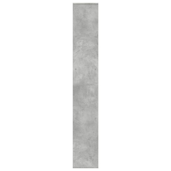 vidaXL Βιβλιοθήκη/Διαχωριστικό Χώρου Γκρι 67x25x161,5 εκ. Επεξ. Ξύλο