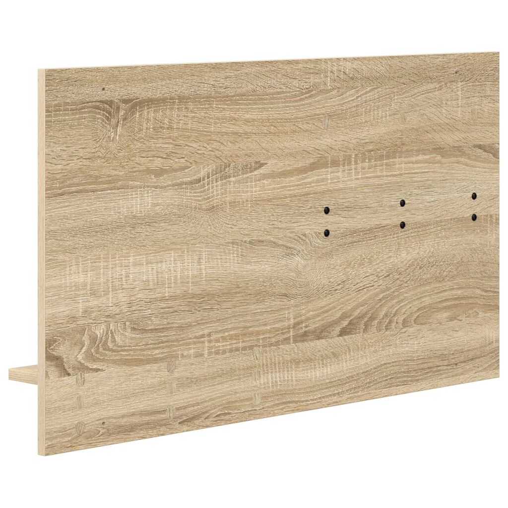 vidaXL Τοίχου Κρεμάστρα Sonoma Oak 90 x 10 x 50 εκ Επεξεργασμένο ξύλο
