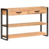 vidaXL Κονσόλα 120 x 30 x 75 εκ. από Μασίφ Ξύλο Ακακίας