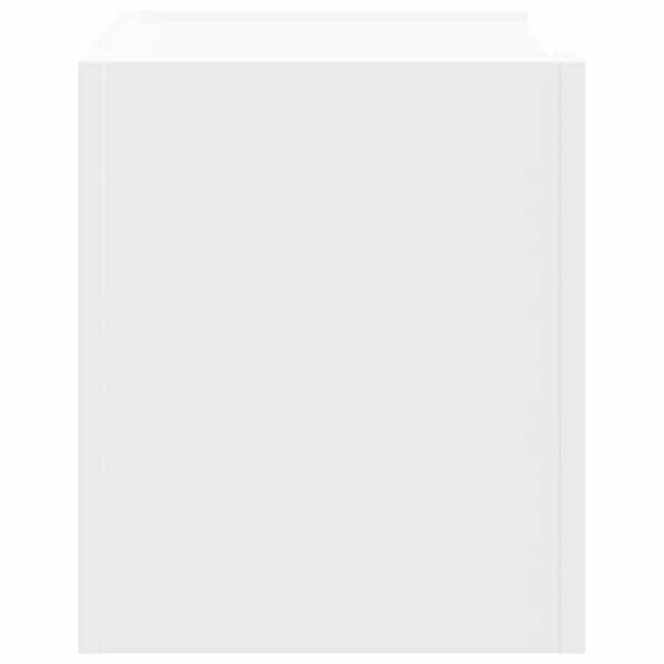 vidaXL Κομοδίνα Επιτοίχια 2 τεμ. Λευκά 45x30x35 εκ.