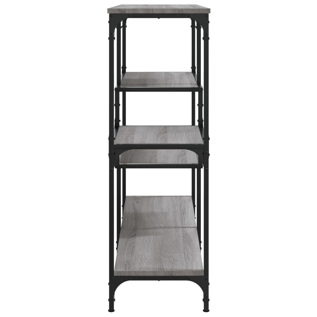 vidaXL Τραπέζι Κονσόλα Γκρι Sonoma 103x32x95 εκ. Επεξεργασμένο Ξύλο