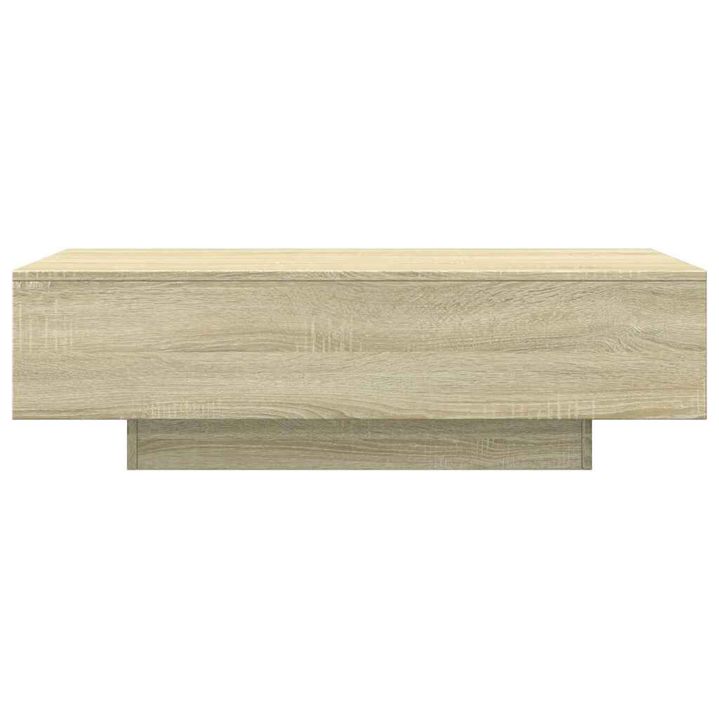 vidaXL Τραπεζάκι Σαλονιού Sonoma Δρυς 100x49,5x31 εκ. Επεξεργ. Ξύλο