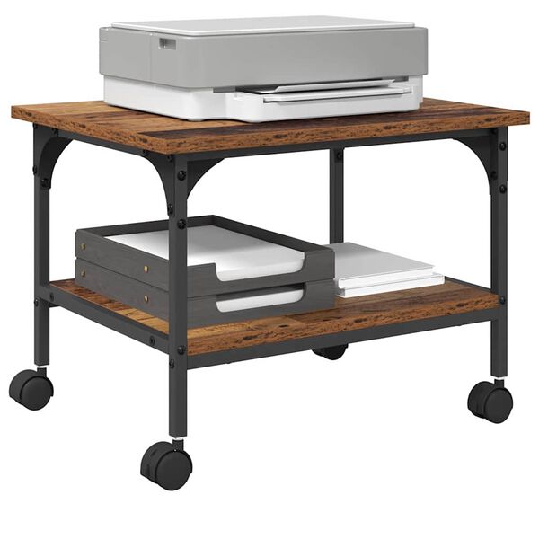 vidaXL &Sigma;&tau;&alpha;&nu;&tau; &Epsilon;&kappa;&tau;&upsilon;&pi;&omega;&tau;ή &Pi;&alpha;&lambda;&iota;ό &Xi;ύ&lambda;&omicron; 50 x 40 x 38 cm &Epsilon;&pi;&epsilon;&xi;&epsilon;&rho;&gamma;&alpha;&sigma;&mu;έ&nu;&omicron; &xi;ύ&lambda;&omicron;