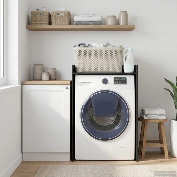 vidaXL &Nu;&tau;&omicron;&upsilon;&lambda;ά&pi;&alpha; &Pi;&lambda;&upsilon;&nu;&tau;&eta;&rho;ί&omicron;&upsilon; &mu;&epsilon; &alpha;&pi;&omicron;&theta;ή&kappa;&epsilon;&upsilon;&sigma;&eta; &Mu;&alpha;ύ&rho;&eta; &Omicron;&xi;&upsilon;ά 67,5 x 48 x 97 &epsilon;&kappa;