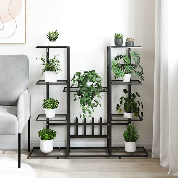 vidaXL &Beta;ά&sigma;&eta; &Lambda;&omicron;&upsilon;&lambda;&omicron;&upsilon;&delta;&iota;ώ&nu; &Mu;&alpha;ύ&rho;&eta; 94,5 x 25 x 89 &epsilon;&kappa;. &Sigma;&iota;&delta;&epsilon;&rho;έ&nu;&iota;&alpha;