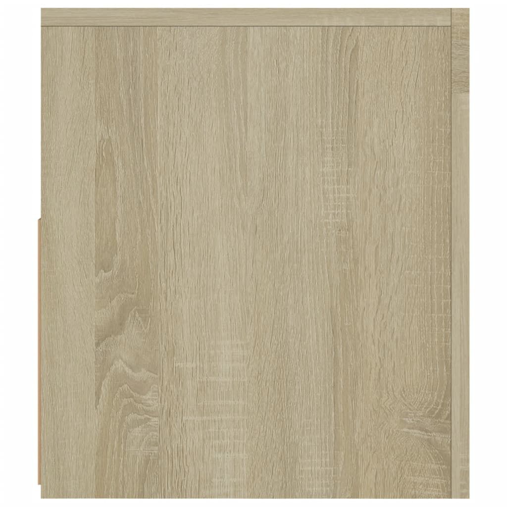 vidaXL Έπιπλο Τηλεόρασης με LED Sonoma Δρυς 120x35x40 εκ.
