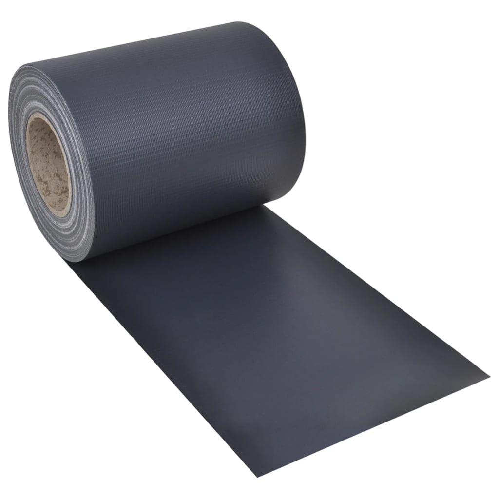 vidaXL Περίφραξη Προστατευτική Σκούρο Γκρι 70 x 0,19 μ. από PVC