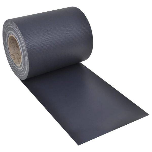 vidaXL Περίφραξη Προστατευτική Σκούρο Γκρι 70 x 0,19 μ. από PVC