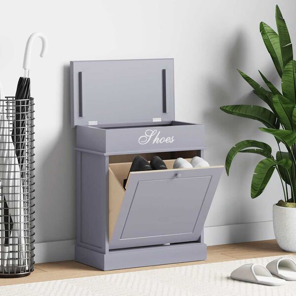 vidaXL &Pi;&alpha;&pi;&omicron;&upsilon;&tau;&sigma;&omicron;&theta;ή&kappa;&eta; &Gamma;&kappa;&rho;&iota; 50 x 28 x 58 &epsilon;&kappa;. &alpha;&pi;ό &Xi;ύ&lambda;&omicron; &Pi;&alpha;&upsilon;&lambda;ώ&nu;&iota;&alpha;&sigmaf;