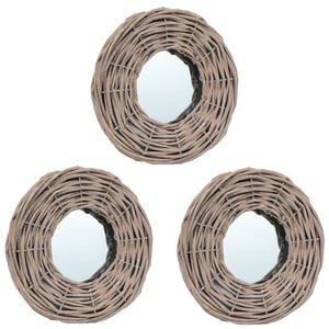 vidaXL &Kappa;&alpha;&theta;&rho;έ&phi;&tau;&epsilon;&sigmaf; 3 &tau;&epsilon;&mu;. 15 &epsilon;&kappa;. &alpha;&pi;ό Wicker