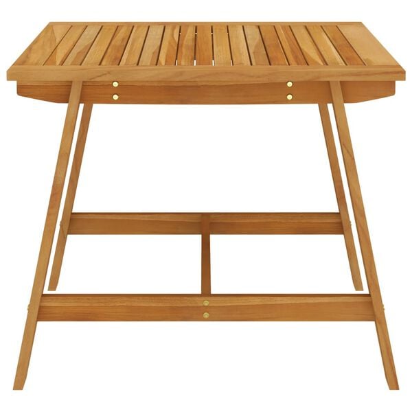 vidaXL Σετ Τραπεζαρίας Κήπου 3 Τεμαχίων Καφέ