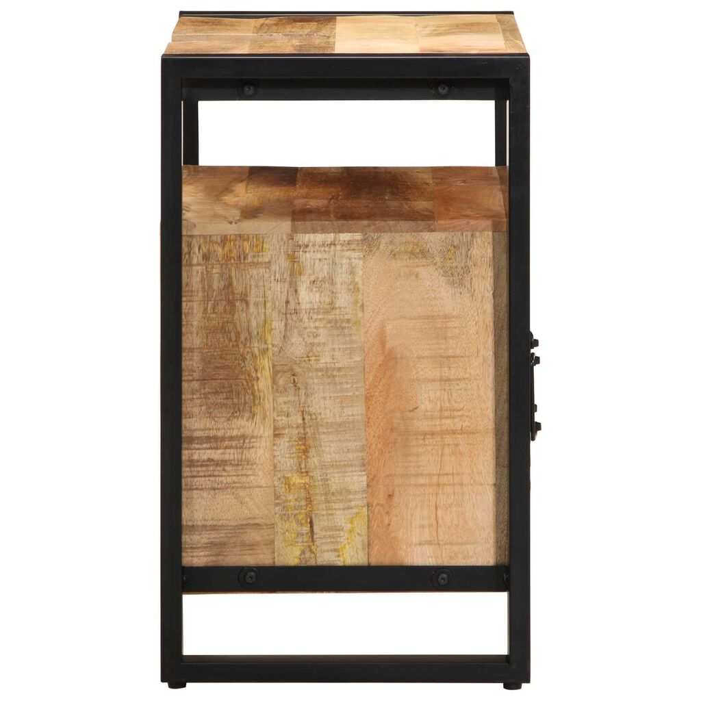 vidaXL Ντουλάπι νιπτήρα 55x35x60 cm από μασίφ ακατέργαστο ξύλο πεύκου