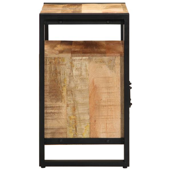 vidaXL Ντουλάπι νιπτήρα 55x35x60 cm από μασίφ ακατέργαστο ξύλο πεύκου