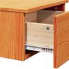 vidaXL Κομοδίνο Καφέ κεριού 37 x 35 x 18.5 εκ Μασίφ ξύλο πεύκου