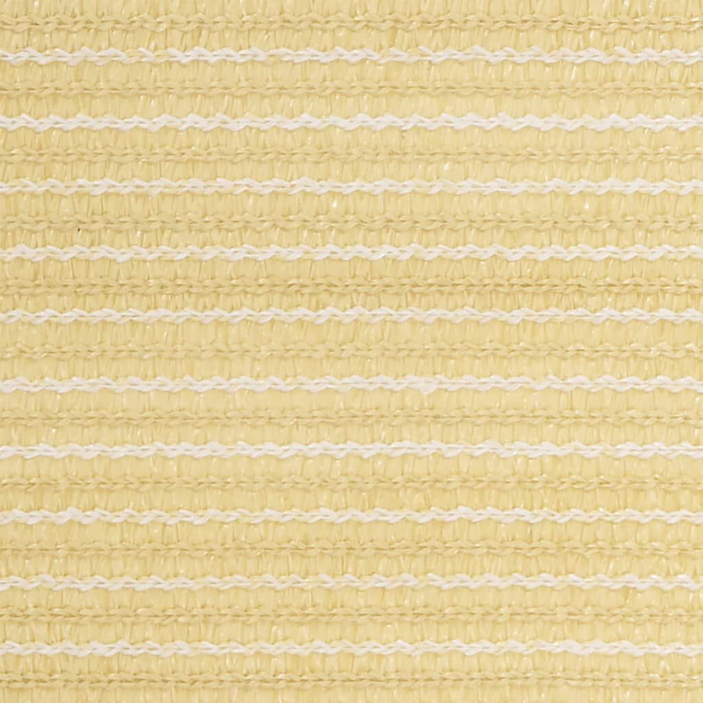 vidaXL Διαχωριστικό Βεράντας Μπεζ 75 x 300 εκ. από HDPE