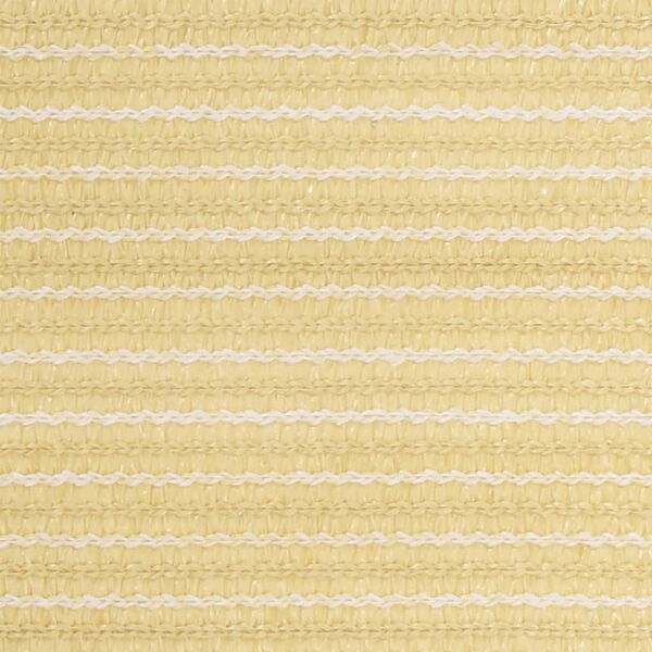 vidaXL Διαχωριστικό Βεράντας Μπεζ 75 x 300 εκ. από HDPE