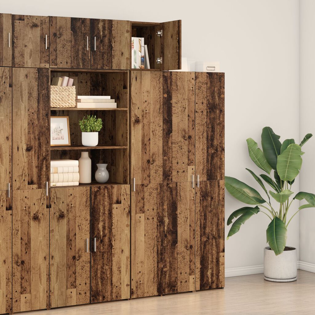 vidaXL Ντουλάπα Τοίχου Παλιό Ξύλο 30x42.5x40 εκ. Κατασκευασμένο Ξύλο