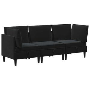 vidaXL &Sigma;&epsilon;&tau; &Epsilon;&pi;ί&pi;&lambda;&omega;&nu; &Sigma;&alpha;&lambda;&omicron;&nu;&iota;&omicron;ύ 3 &tau;&mu;&chi;. &Mu;&alpha;ύ&rho;&omicron; &Beta;&epsilon;&lambda;&omicron;ύ&delta;&omicron;