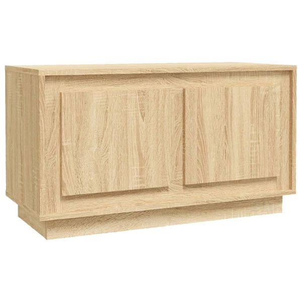 vidaXL Έπιπλο Τηλεόρασης Sonoma Δρυς 80x35x45 εκ. Επεξ. Ξύλο