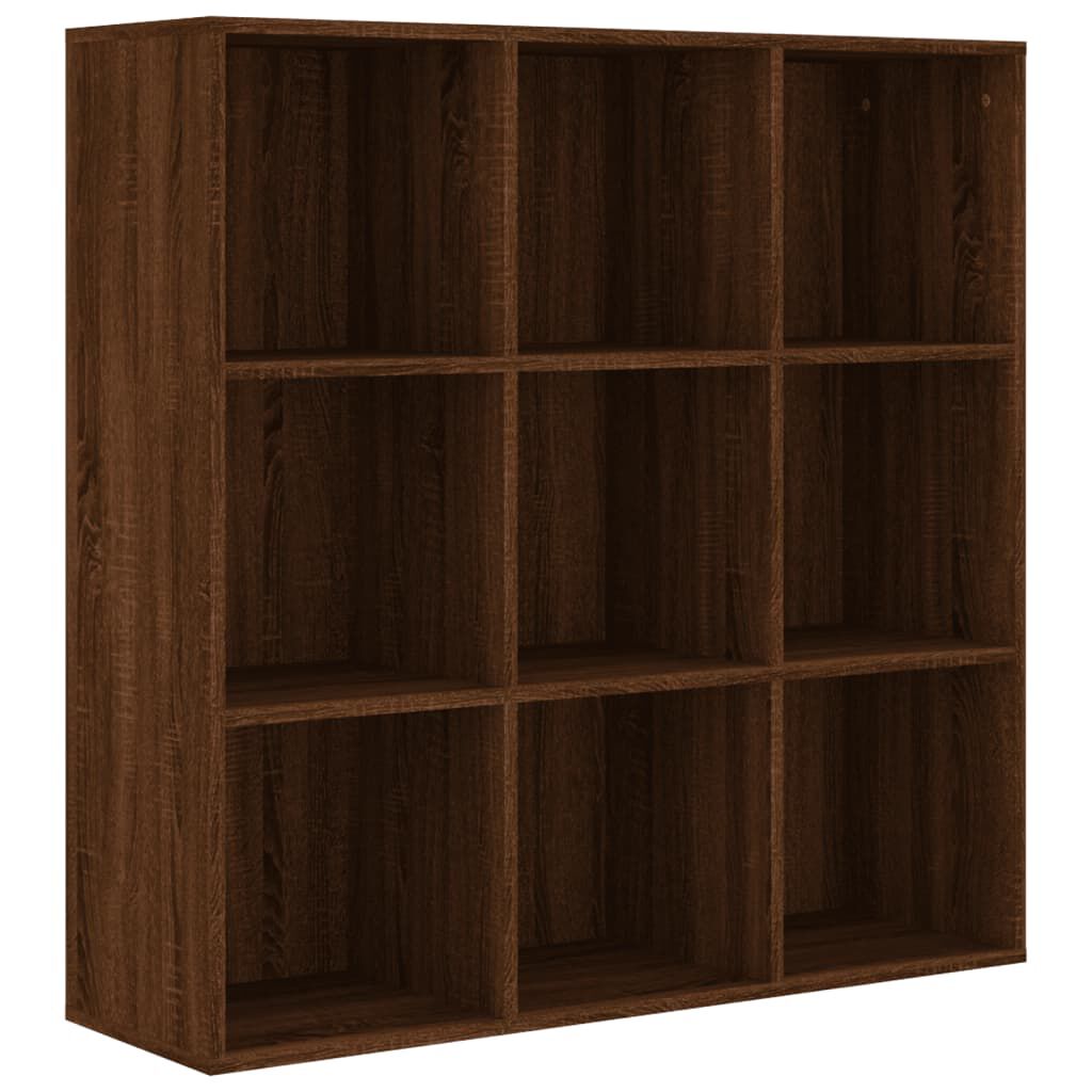 vidaXL Βιβλιοθήκη Καφέ Δρυς 98 x 29 x 97,5 εκ.