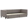 vidaXL Καναπές Κρεβάτι Συρόμενος Taupe 80x200 εκ. Υφασμάτινος Συρτάρια