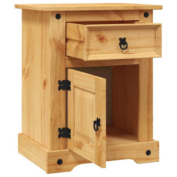 vidaXL Κομοδίνο Μεξικάνικο Στιλ Corona 53 x 39 x 66 εκ. Ξύλο Πεύκου