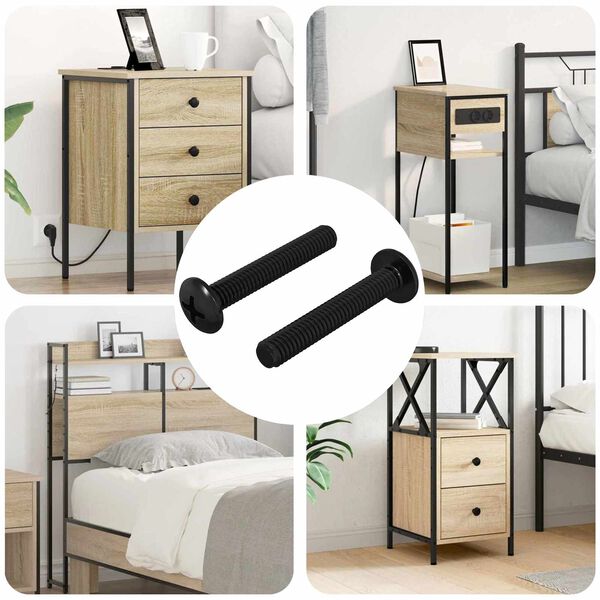 vidaXL &Beta;ί&delta;&alpha; 2 pcs &Alpha;&sigma;&eta;&mu;ί 5 x 30 mm &Sigma;ί&delta;&epsilon;&rho;&omicron;