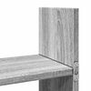 vidaXL Ντουλάπι Τοίχου Γκρι Sonoma 100x18x40 εκ. Επεξεργασμένο Ξύλο