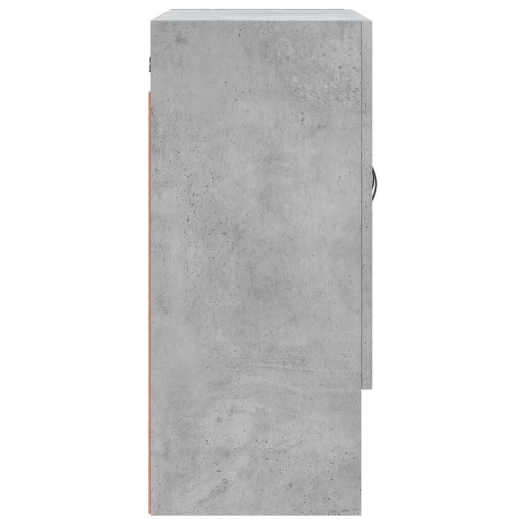 vidaXL Ντουλάπι Τοίχου Γκρι Σκυρ. 60x31x70 εκ. Επεξεργασμένο Ξύλο