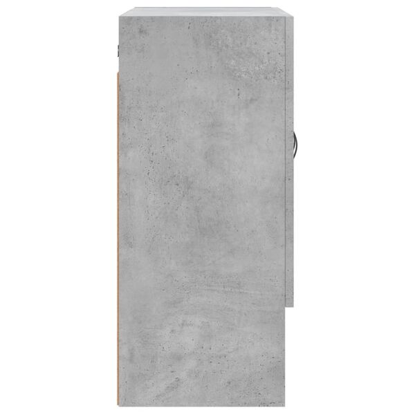 vidaXL Ντουλάπι Τοίχου Γκρι Σκυρ. 60x31x70 εκ. Επεξεργασμένο Ξύλο