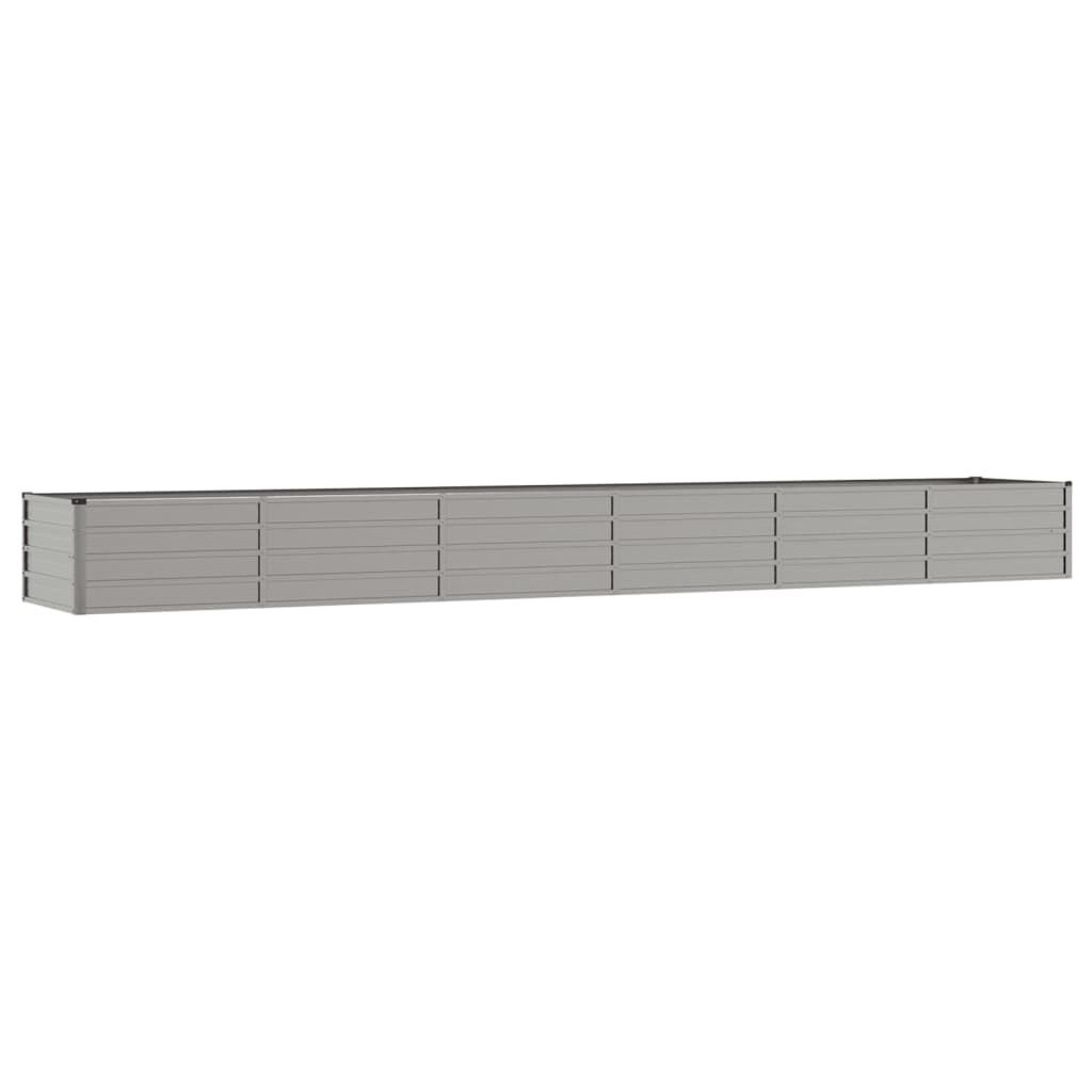 vidaXL Ζαρντινιέρα Σκουριασμένο 480x80x45 εκ. Ατσάλι Σκληρυθέν Αέρα
