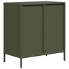 vidaXL Ντουλάπι Λαδί 68x39x73,5 εκ. από Χάλυβα Ψυχρής Έλασης
