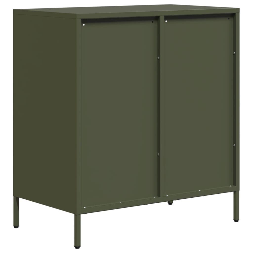 vidaXL Ντουλάπι Λαδί 68x39x73,5 εκ. από Χάλυβα Ψυχρής Έλασης