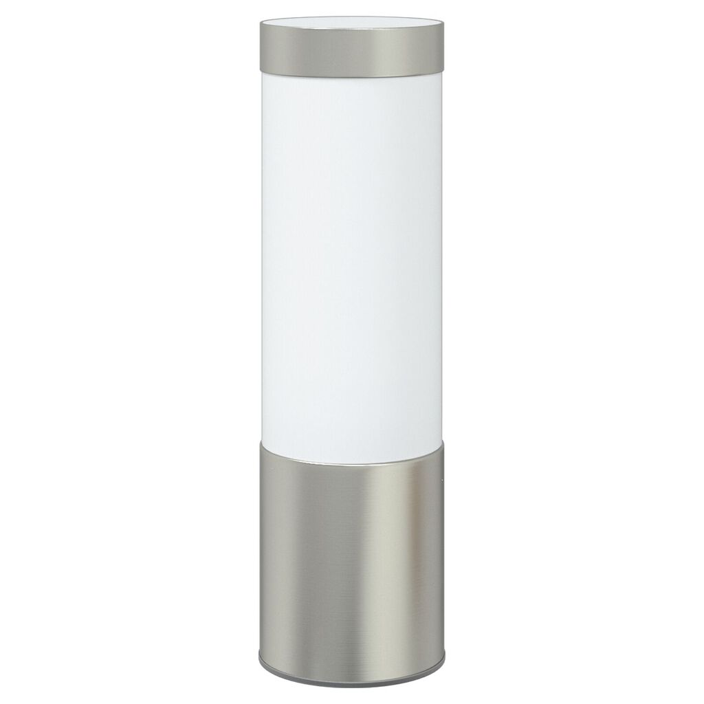 vidaXL Εξωτερικά Φωτιστικά Τοίχου 2 pcs Ασημί 12 x 7.5 x 27 εκ