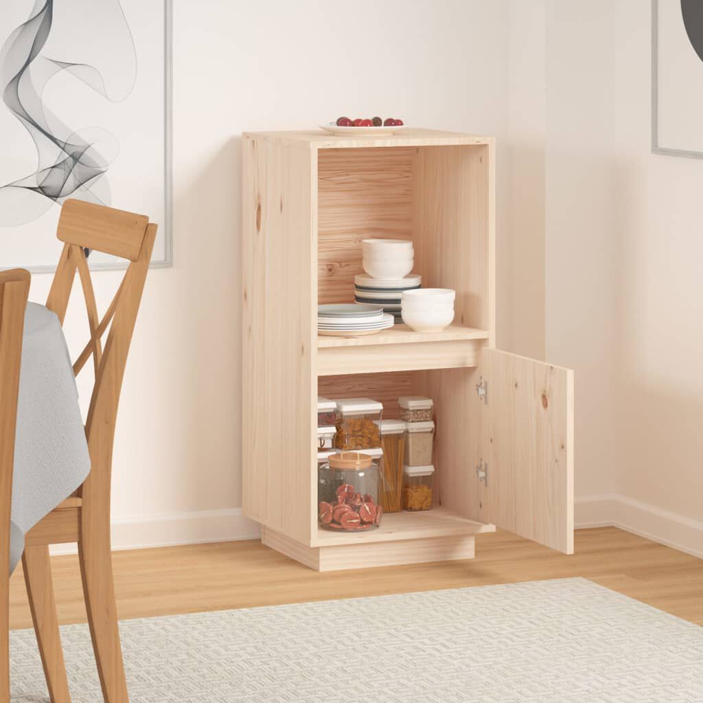 vidaXL Ντουλάπι 38 x 35 x 80 εκ. από Μασίφ Ξύλο Πεύκου
