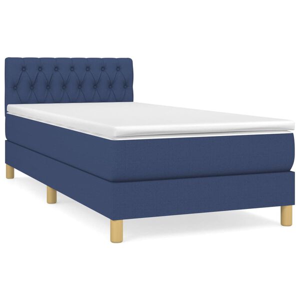 vidaXL &Kappa;&rho;&epsilon;&beta;ά&tau;&iota; Boxspring &mu;&epsilon; &Sigma;&tau;&rho;ώ&mu;&alpha; &Mu;&pi;&lambda;&epsilon; 80x200 &epsilon;&kappa;. &Upsilon;&phi;&alpha;&sigma;&mu;ά&tau;&iota;&nu;&omicron;