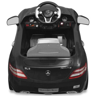 Mercedes Benz Αυτοκίνητο Ηλεκτροκίνητο SLS AMG Μαύρο, Τηλεχειριστήριο