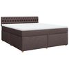 vidaXL &Kappa;&rho;&epsilon;&beta;ά&tau;&iota; Boxspring &mu;&epsilon; &Sigma;&tau;&rho;ώ&mu;&alpha; &Sigma;&kappa;&omicron;ύ&rho;&omicron; &Kappa;&alpha;&phi;έ 180x200 &epsilon;&kappa; &Upsilon;&phi;&alpha;&sigma;&mu;ά&tau;&iota;&nu;&omicron;