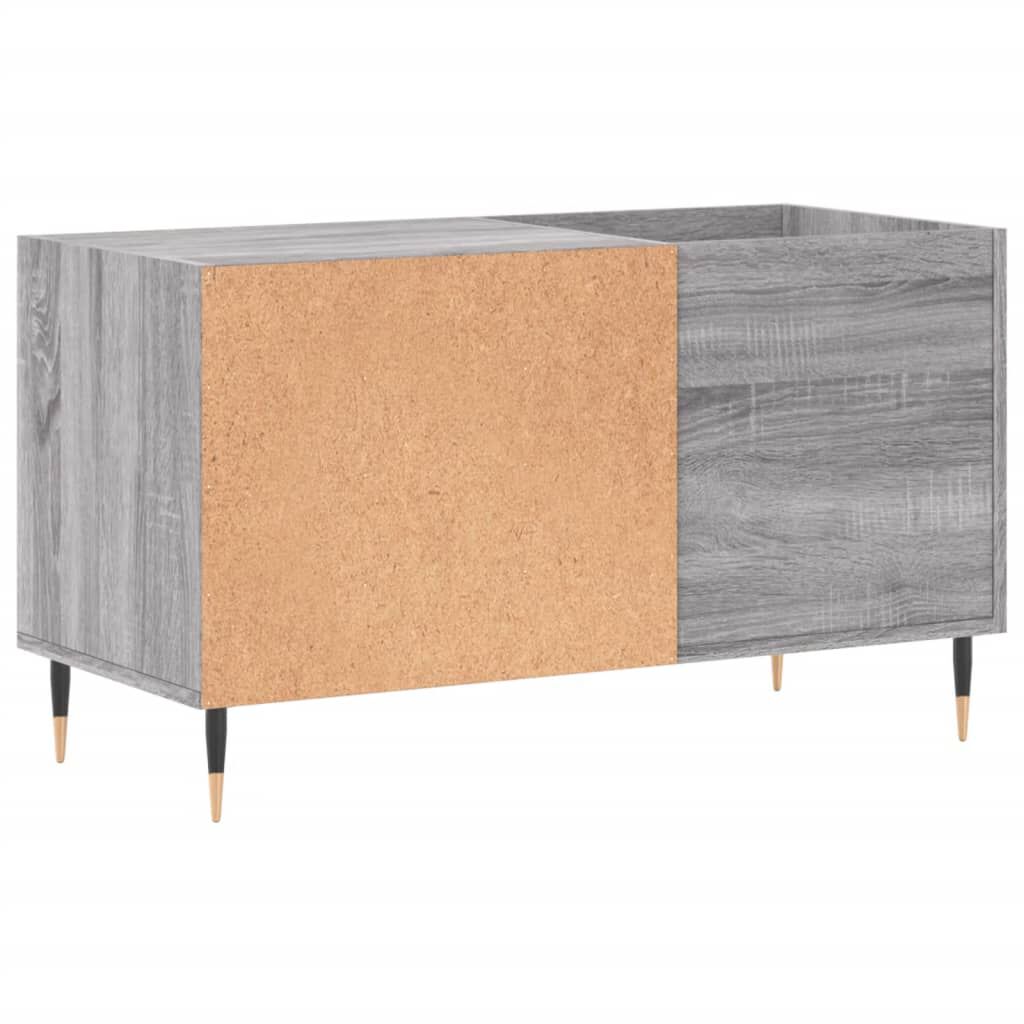 vidaXL Δισκοθήκη Γκρι Sonoma 85 x 38 x 48 εκ. από Επεξεργασμένο Ξύλο