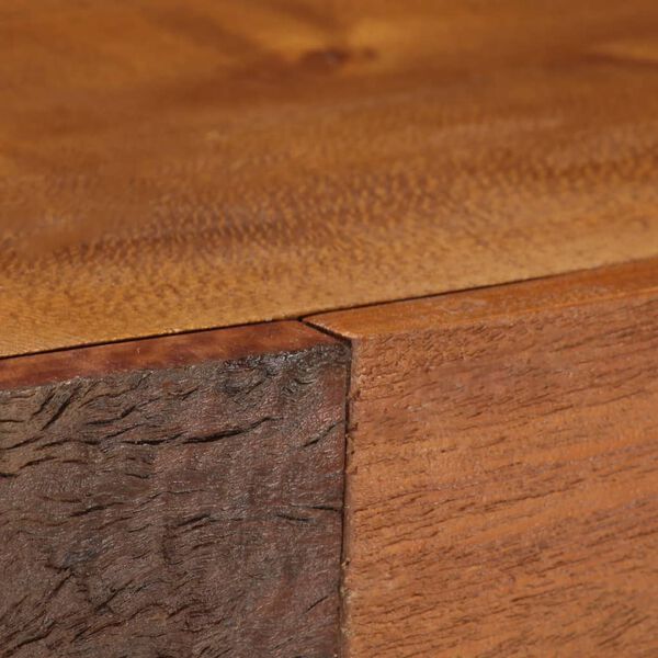 vidaXL Μπουφές Καφέ 110x30x75 εκ. από Μασίφ Ανακυκλωμένο Ξύλο