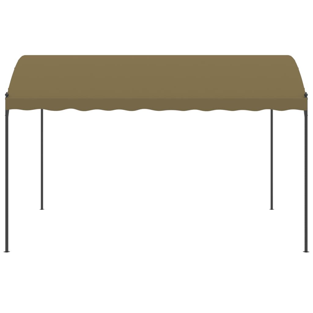 vidaXL Κιόσκι Taupe 4 x 3 x 2,6 μ. 180 γρ/μ²