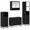 vidaXL &Sigma;&epsilon;&tau; &Epsilon;&pi;ί&pi;&lambda;&omega;&nu; &Mu;&pi;ά&nu;&iota;&omicron;&upsilon; 4 &tau;&mu;&chi;. &Mu;&alpha;ύ&rho;&eta; &Omicron;&xi;&upsilon;ά 80 x 33 x 60 &epsilon;&kappa;